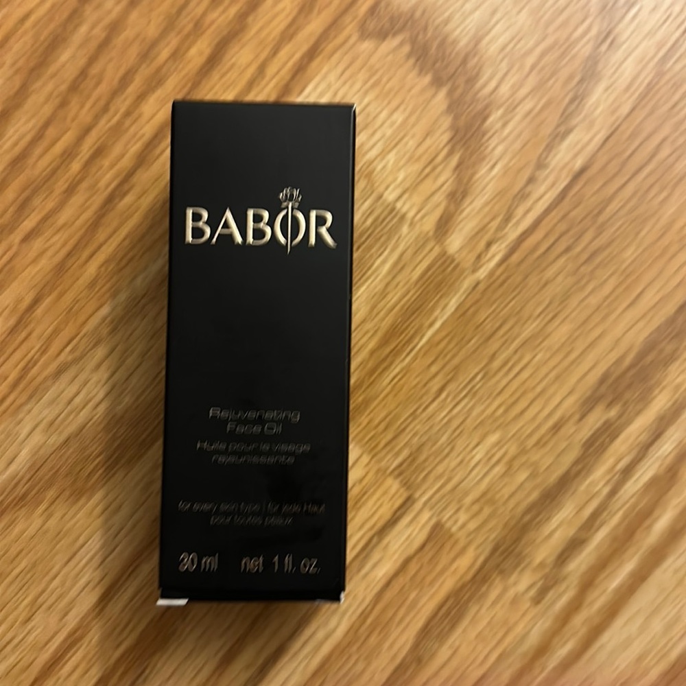 Babor Rejuvenating Face Oil-New in box, never used